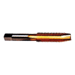 Machine Screw Taps HSS Tin-Coated , Plug Style