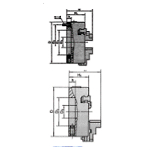  3 Jaw Precision Adj. Run-True Chuck